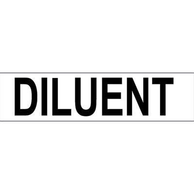 Sticker DILUENT